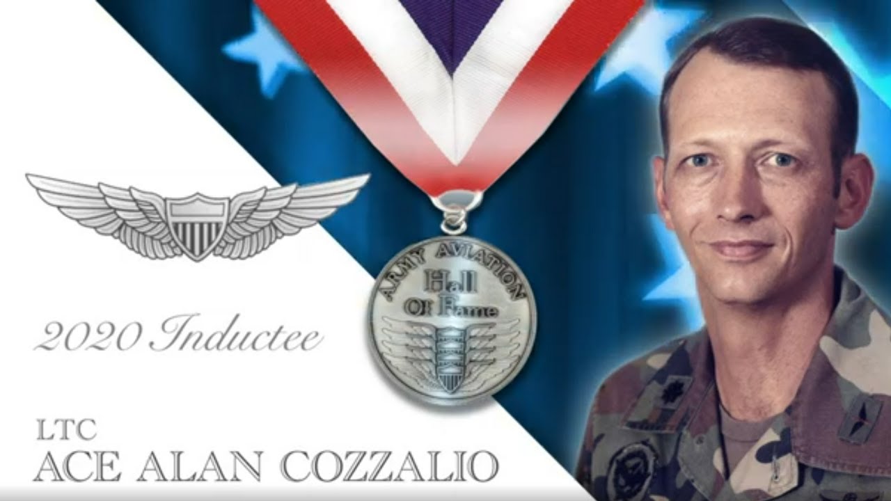 AAAA Hall of Fame Inductee - LTC Ace Alan Cozzalio
