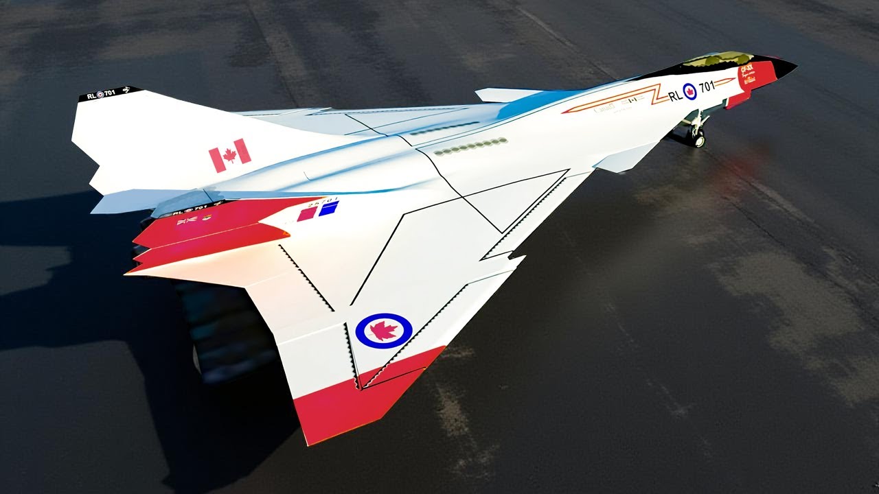 The Canada Avro Arrow 2, The Only Jet Capable of Rivaling The Russian MiG-25 Foxbat