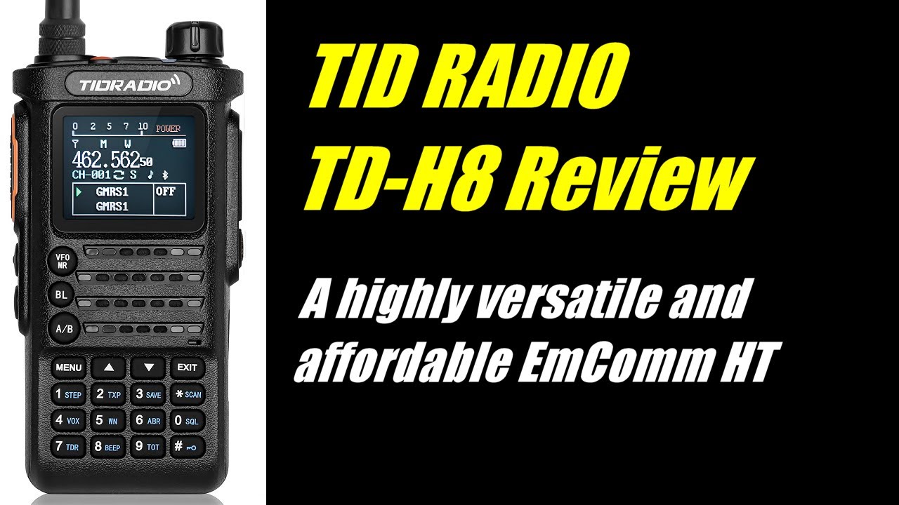 Обзор TIDRadio TD-H8