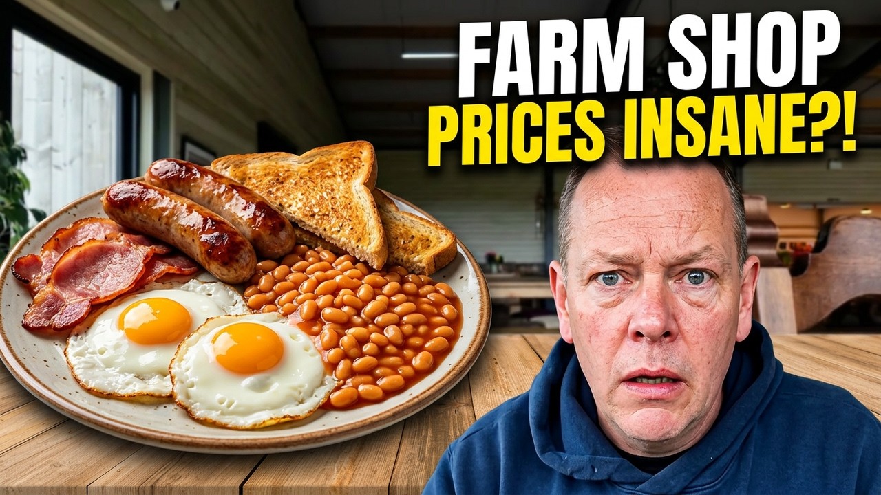 British Full Breakfast Review - Farm Shop Prices Are INSANE!
