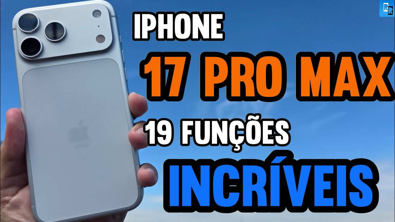 19 FUN&Ccedil;&Otilde;ES para usar no IPHONE 17 PRO MAX