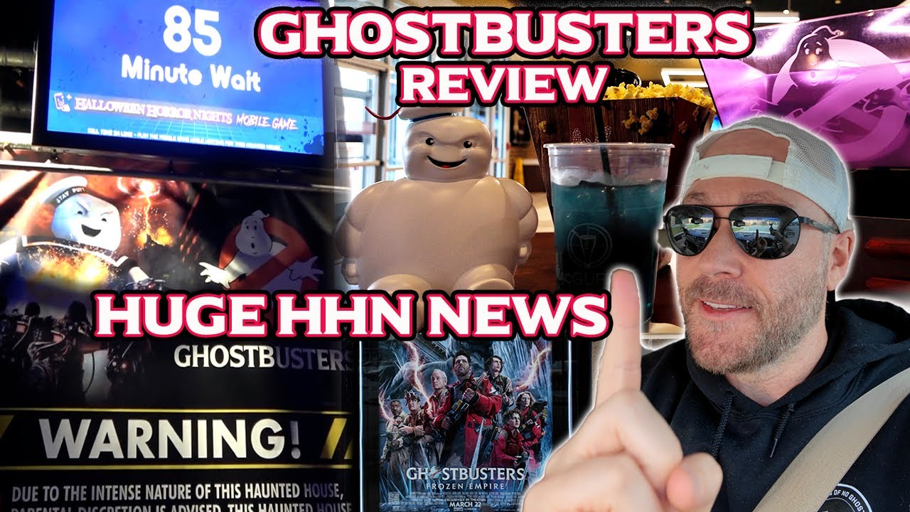 Major Ghostbusters News for HHN and Universal: Ghostbusters Frozen Empire review