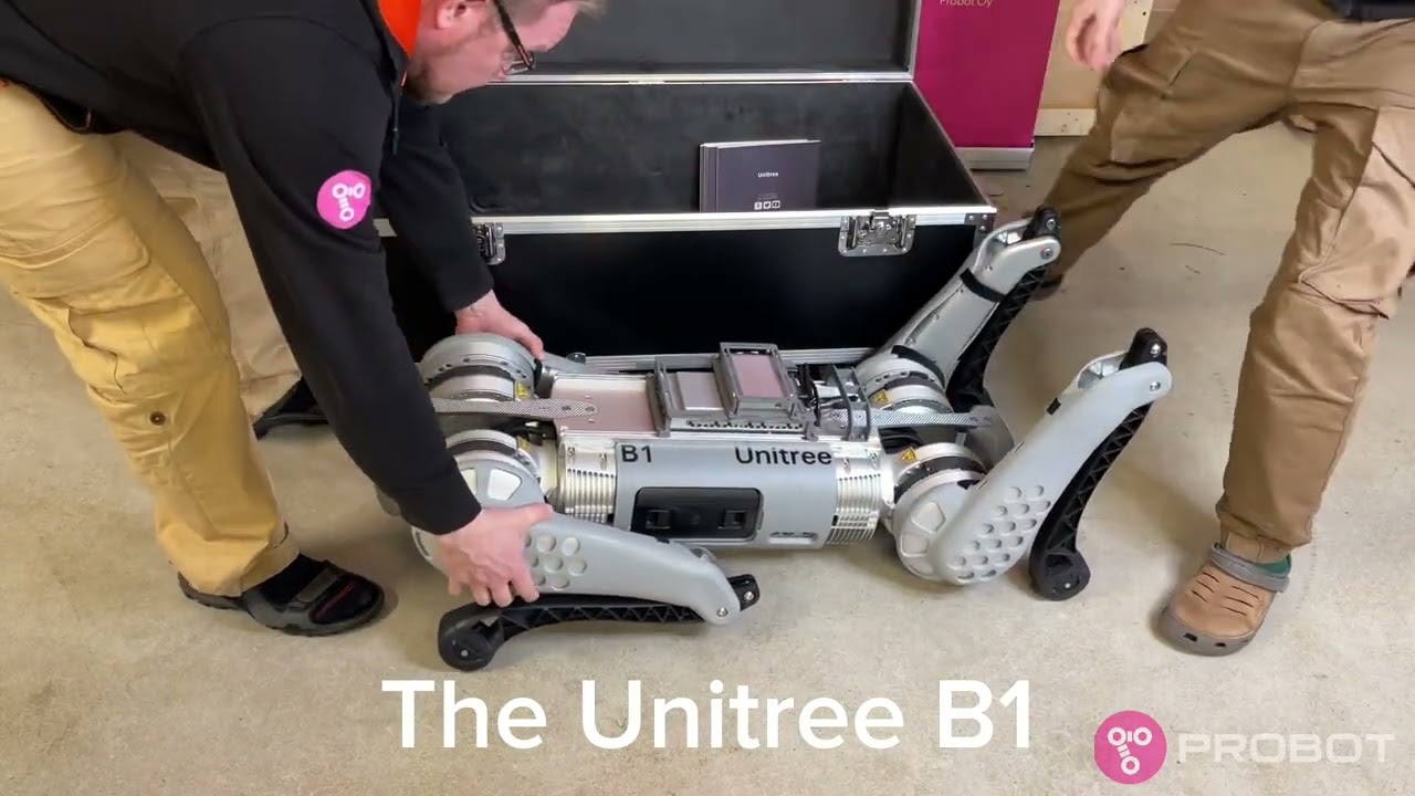 Unitree B1 Unboxing - The New, Bigger, Better, Marvelous robot is here!