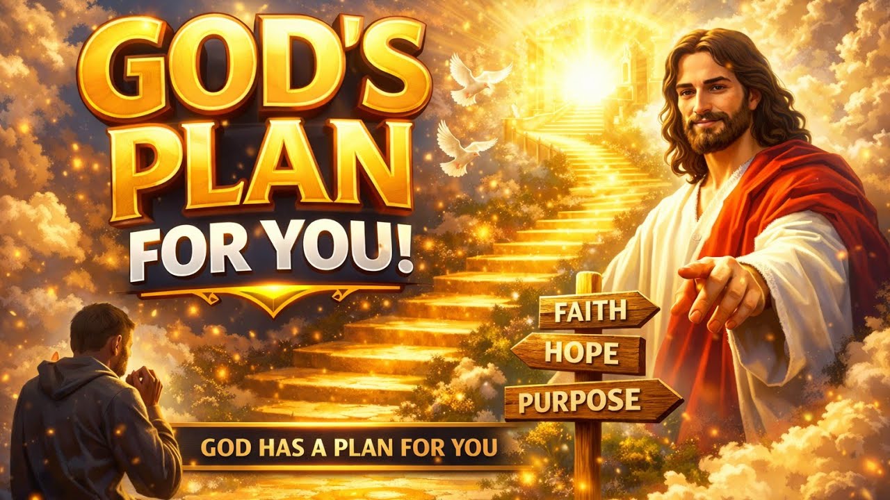 GOD HAS A PLAN FOR YOU | God's plan | motivational story |In English 