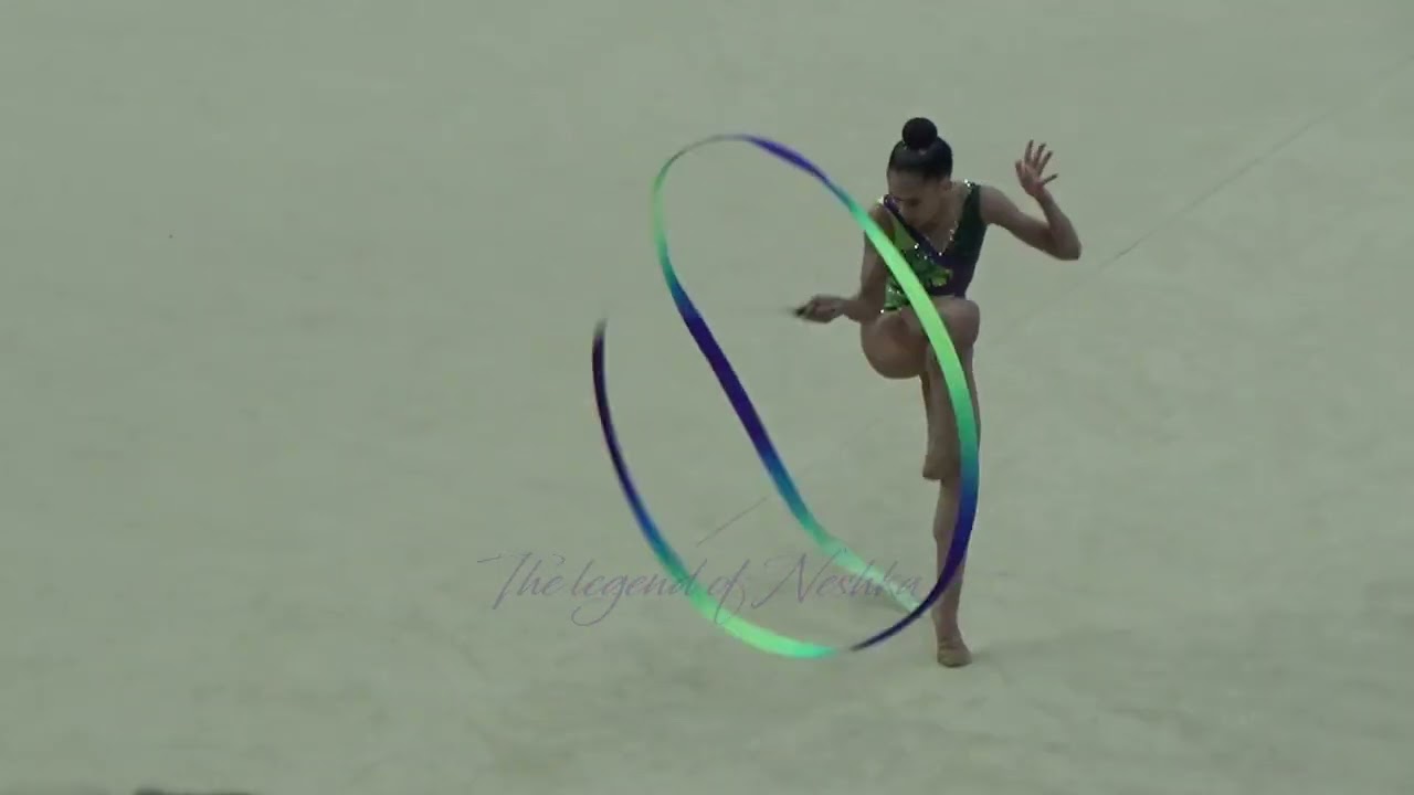Margot TRAN ruban - 2025 Championnats de France Seniors AA