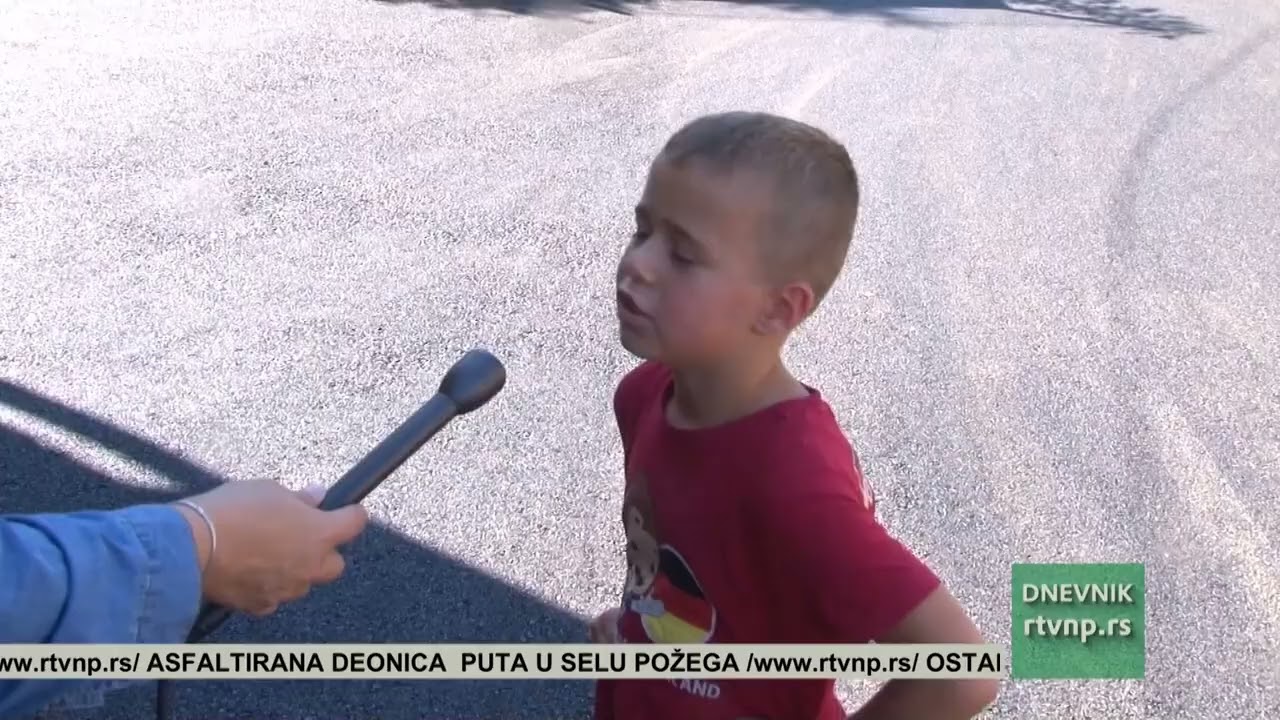 Postavljen asfalt u selu Požega