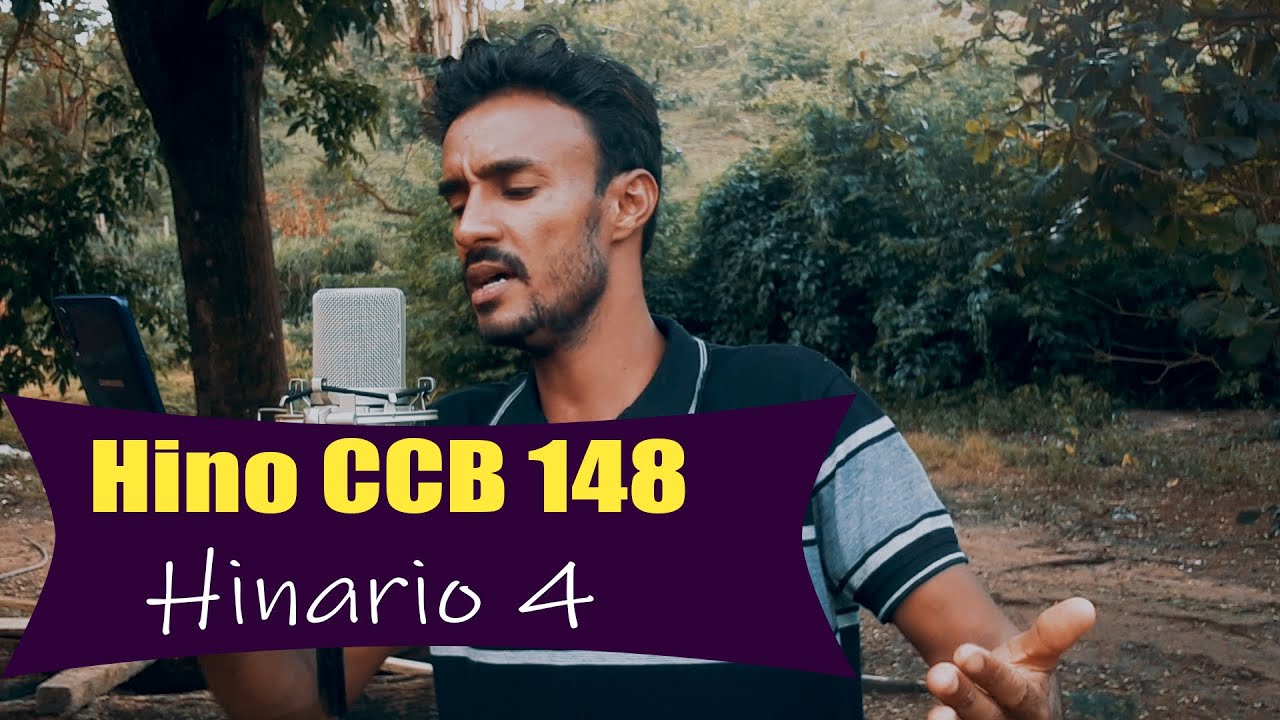 Hino CCB 148 HINARIO 4- pecador,os teus pecados-Adriano Alves