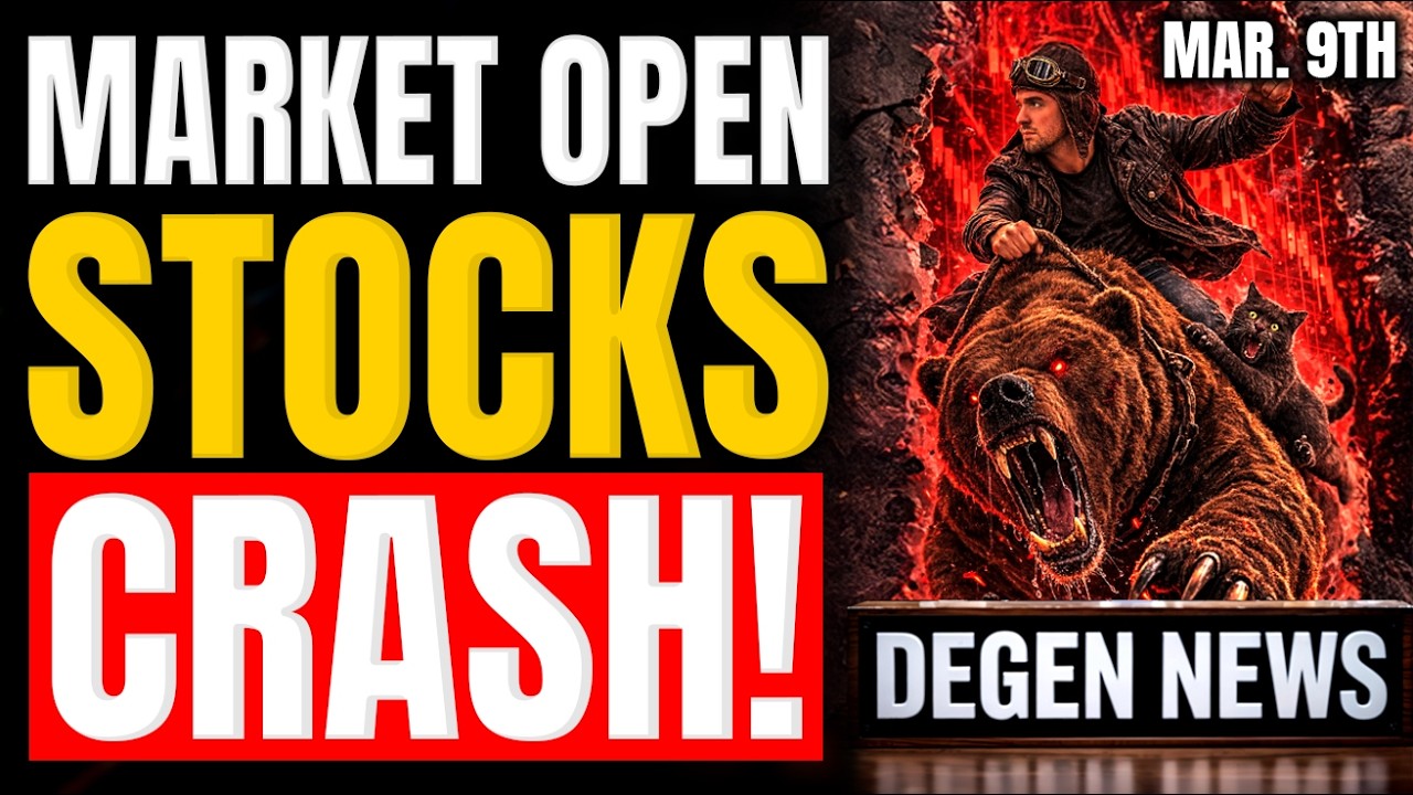 STOCK MARKET CRASH: How Bad?! || LIVE DAY TRADING w/ MK