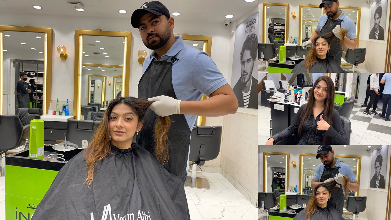 Global hair Color and IRS Treatment tutorial by Varun Attri