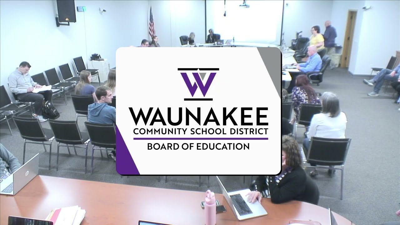 WCSD BOE March 9, 2026 Monthly Meeting