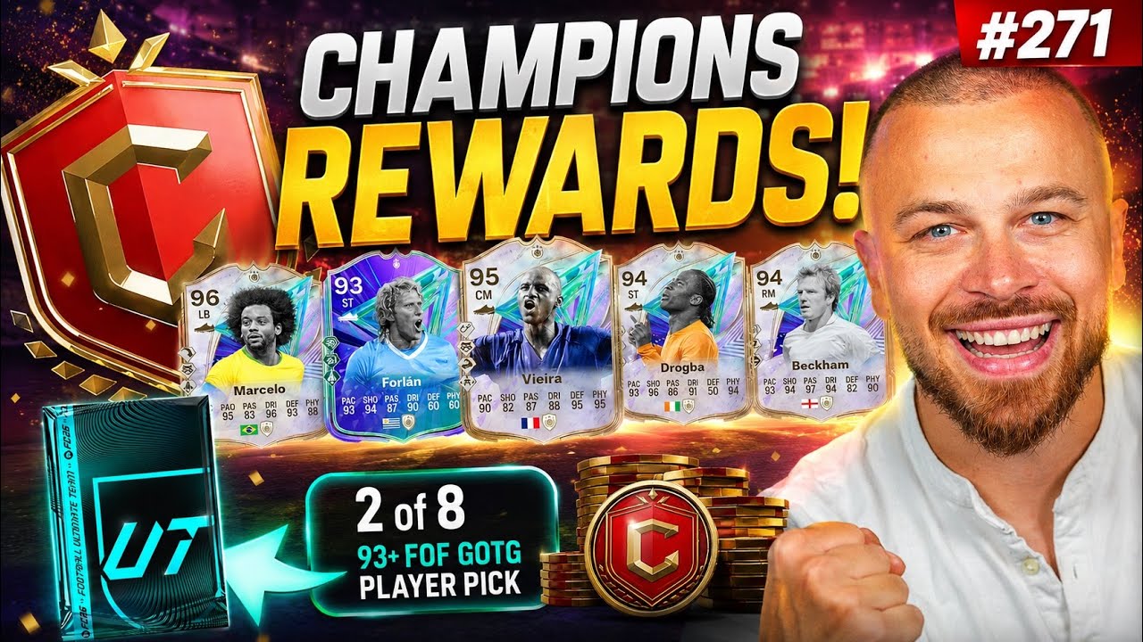 МНЕ ВЫПАЛ БЕЗУМНЫЙ ВЫБОР ИКОНЫ В СЕРИИ GREATS OF THE GAME ИЗ НАГРАД CHAMPIONS! 😱 FC 26
