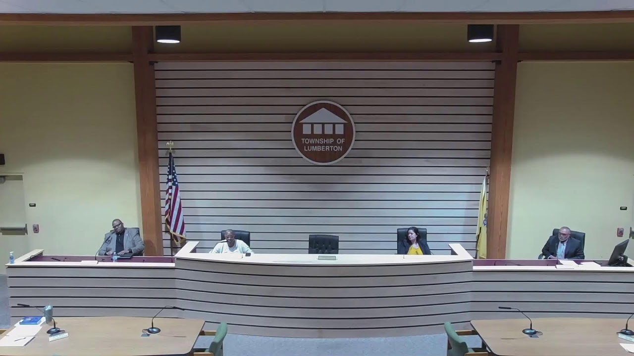 Lumberton Township Committee Meeting March 20, 2025