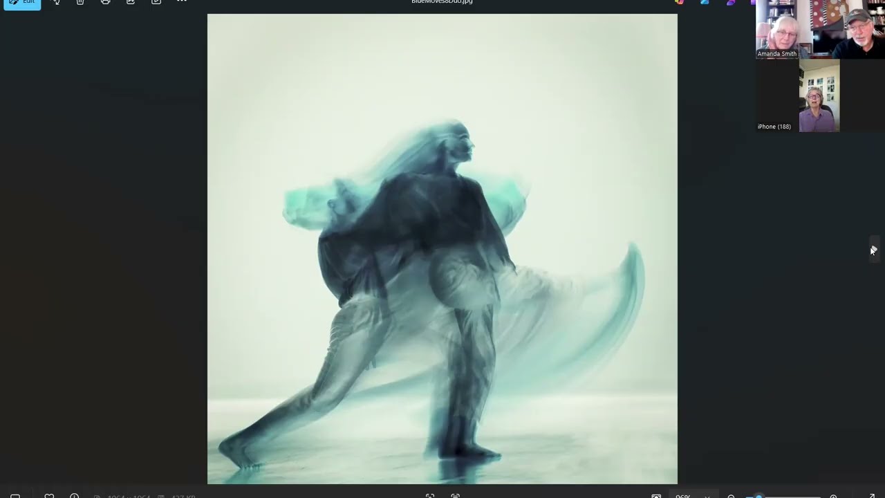 Awards Collective GalleryTalk | Blue Moves by Pat Brown