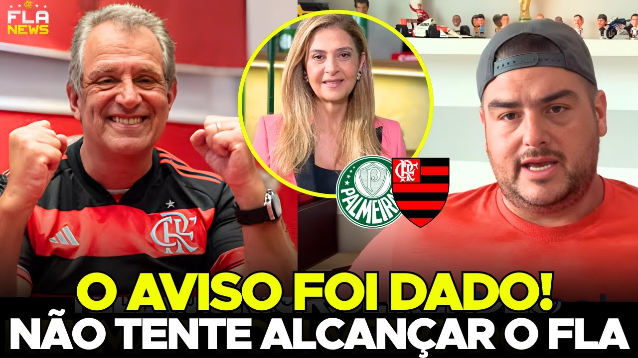 RICA ESCANCAROU! &ldquo;Se tentar ALCAN&Ccedil;AR o FLAMENGO, a CONTA VAI CHEGAR!&rdquo; Aviso foi dado!