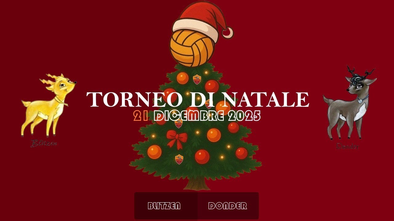 Blitzen vs Donder - Torneo di Natale Sis Roma - 21/12/2025