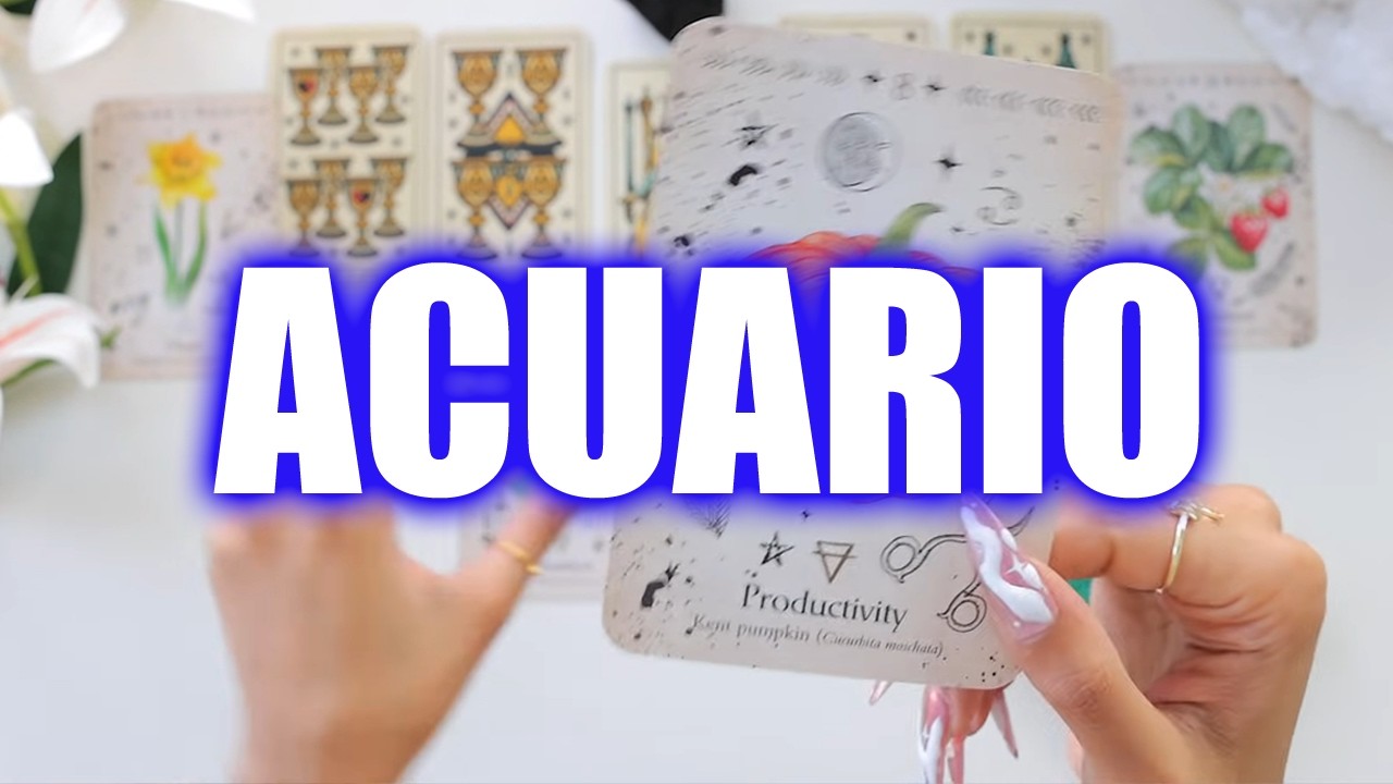 ACUARIO URGENTE 🚨PASARÁ MIÉRCOLES 11 TU VIDA CAMBIA PARA SIEMPRE! ES GRAVE