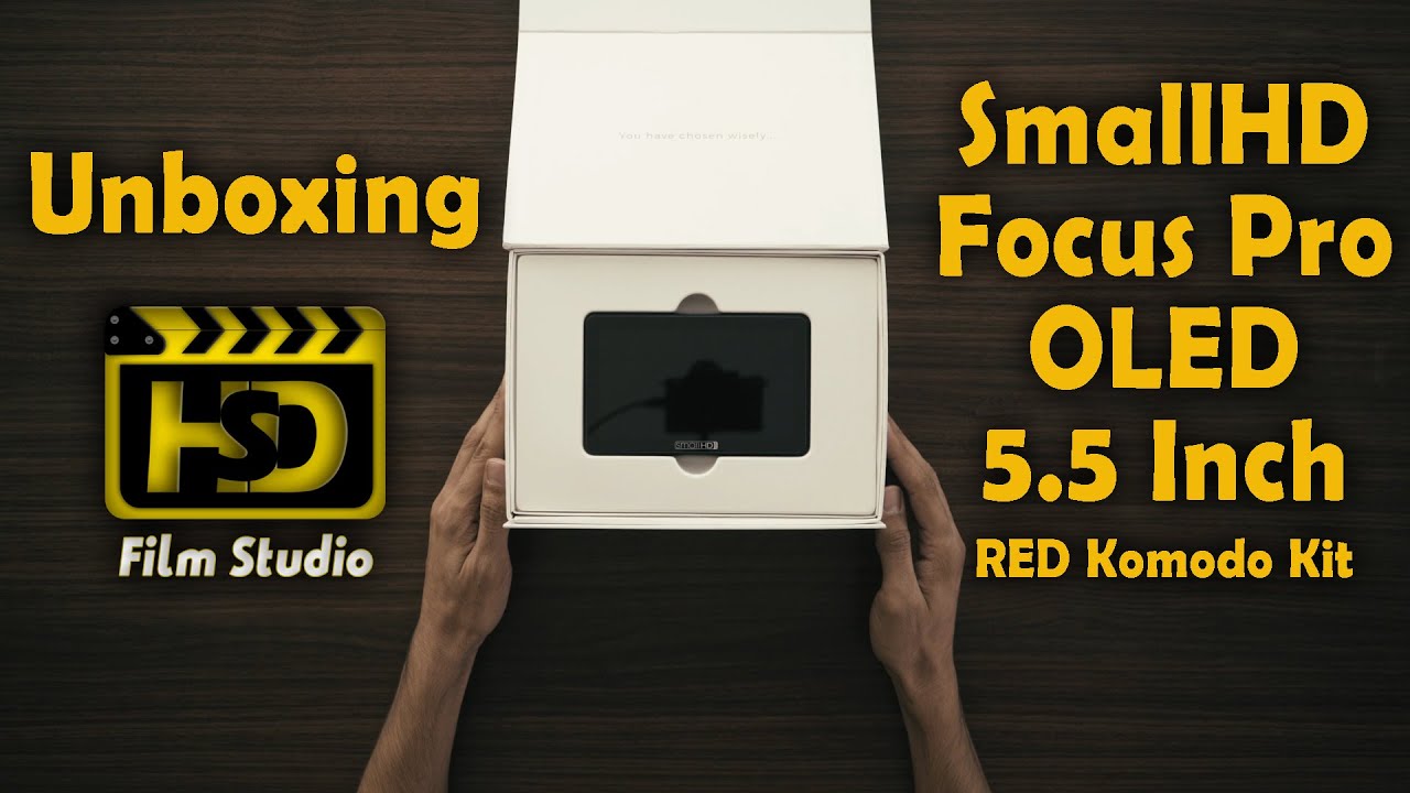 Unboxing - SmallHD Focus Pro OLED Monitor (5.5 Inch) - RED Komodo Kit