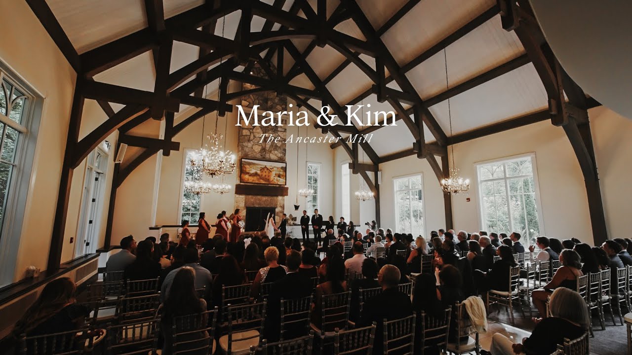 A Gorgeous Wedding at The Ancaster Mill