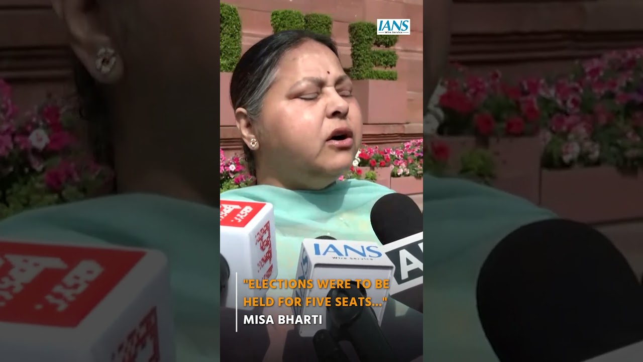 “Outcome was certain”: RJD MP Misa Bharti on voting miss