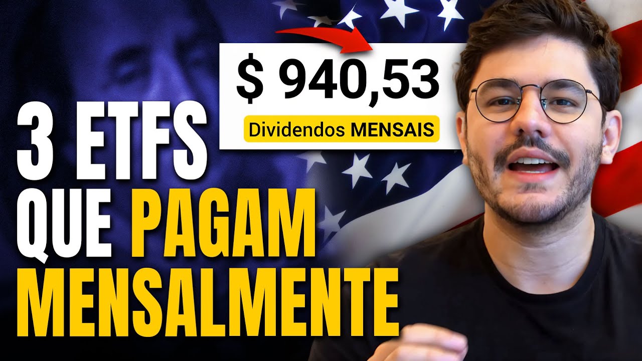 3 ETFs QUE PAGAM DIVIDENDOS TODOS OS MESES EM DÓLAR