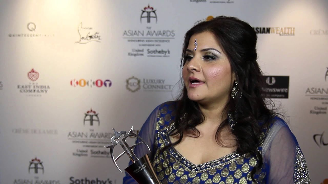 Nina Wadia at the 3rd Asian Awards