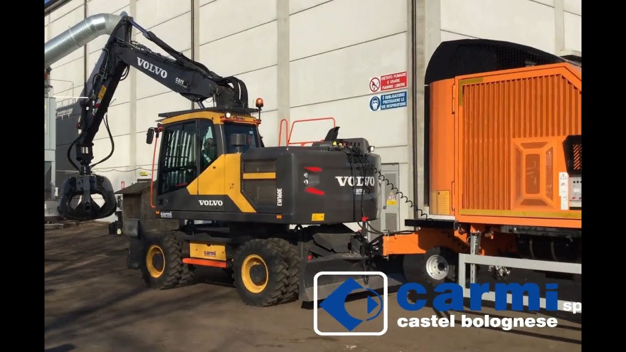 Escavatore Gommato Volvo EW160E  Adeguamento Motrice/Rimorchio