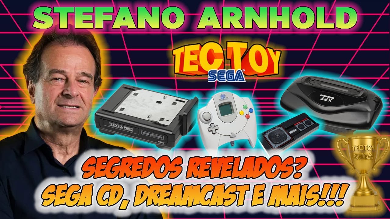 🎮 Entrevista Exclusiva com Stefano Arnhold! Os Bastidores da TecToy e Sega: Revelações Inéditas!