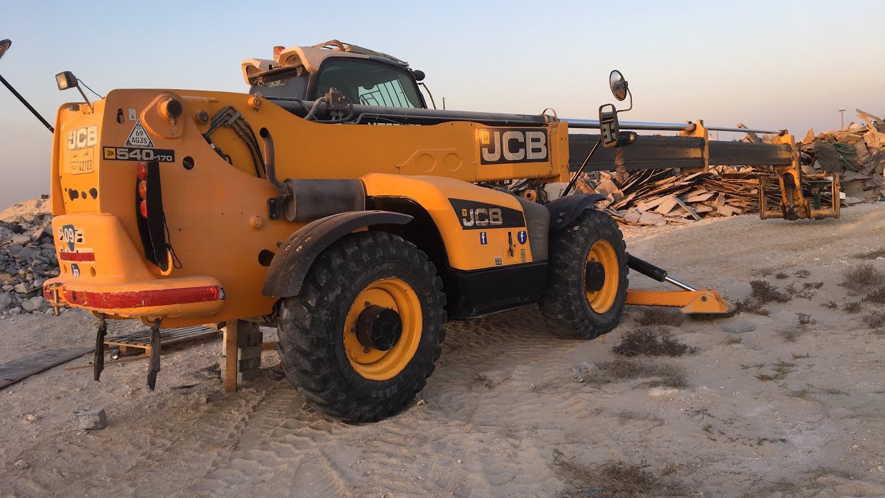 JCB 540 -170 Boom Loder Telescop Telihandal How To Change front difrensol Break Seal And Break Paad