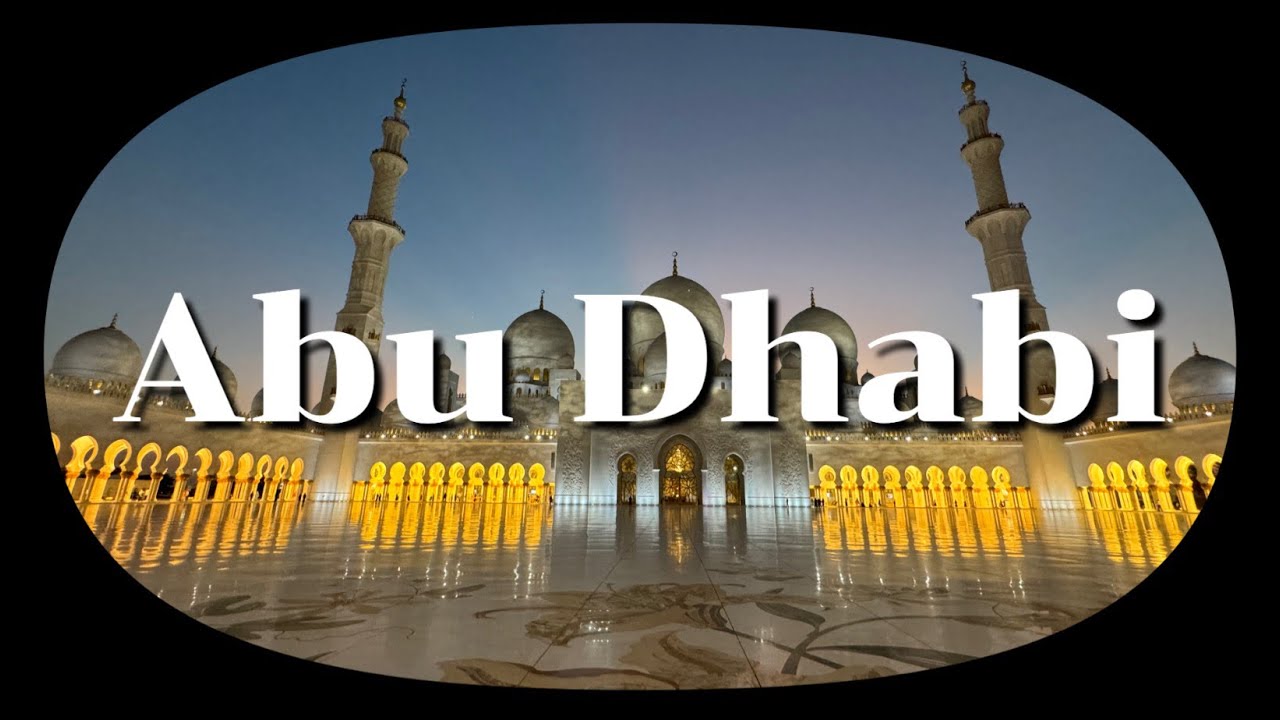 🇦🇪 첫 중동 여자 혼자 아부다비 경유 여행 브이로그 | 그랜드 모스크 , 루브르 , 페라리월드 | Abu Dhabi Stopover Vlog 아랍 에미레이트
