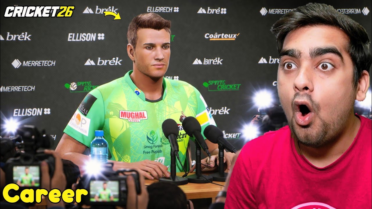 I Debut In T20 PSL 💀 In Career Mode Cricket 26 #21