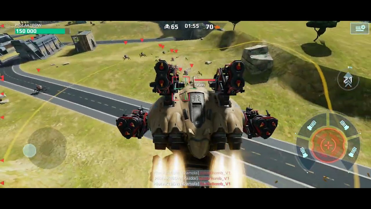 New gamemode war robots