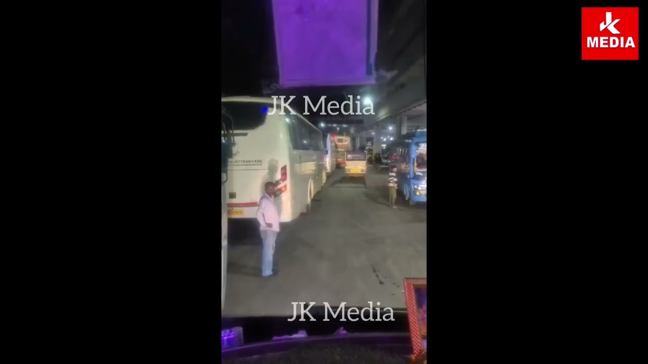 RTO Jammu Ne kiya Bus Stamd jammu me fir kiya Visit