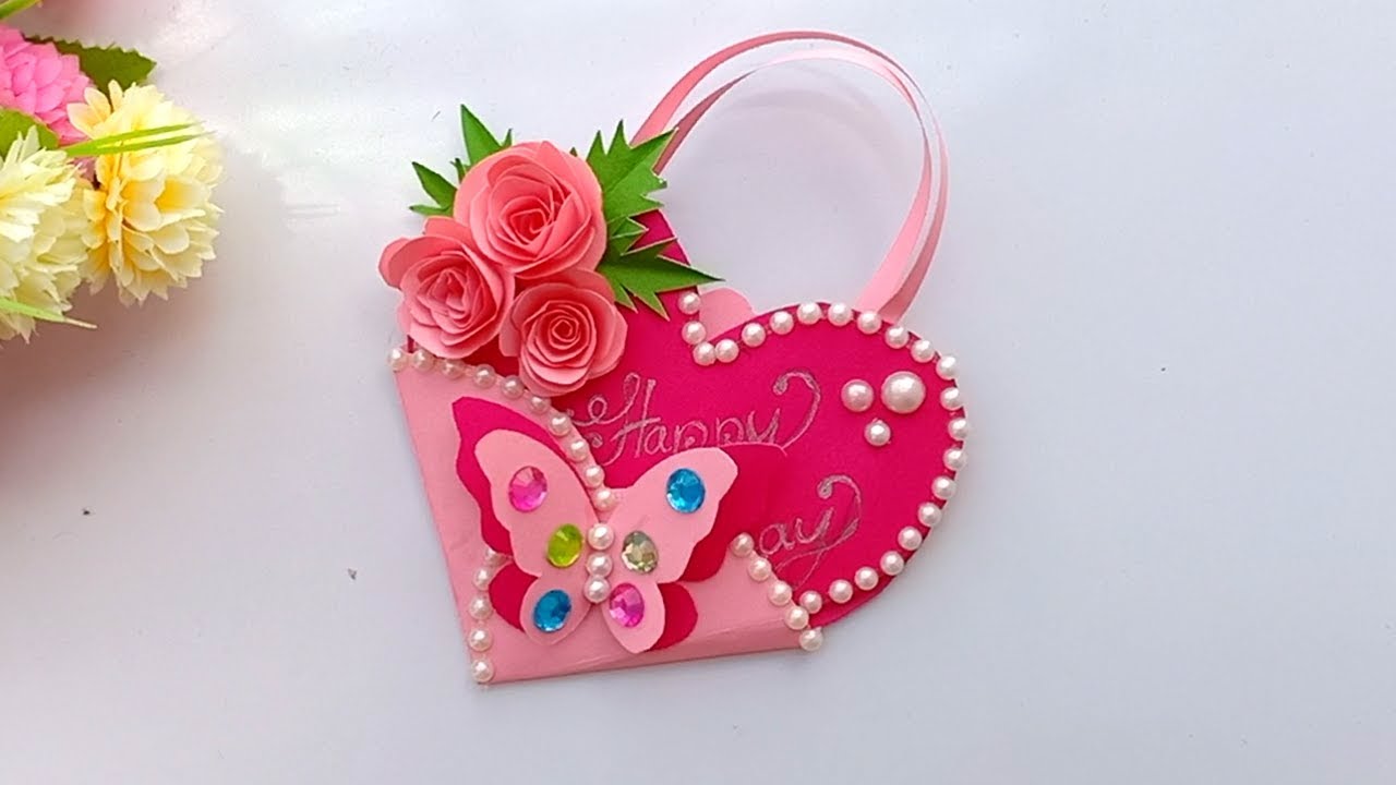 Beautiful Handmade Birthday card//Birthday card idea.