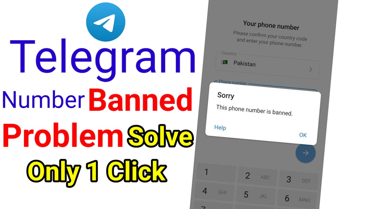 telegram this number is banned / how to unban telegram number / banned telegram