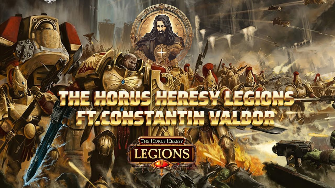 Opening Custodes Crates and Crafting Decks with Constantin Valdor || The Horus Heresy Legions