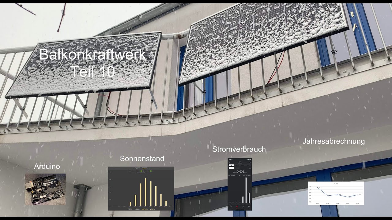 Balkonkraftwerk Teil 10