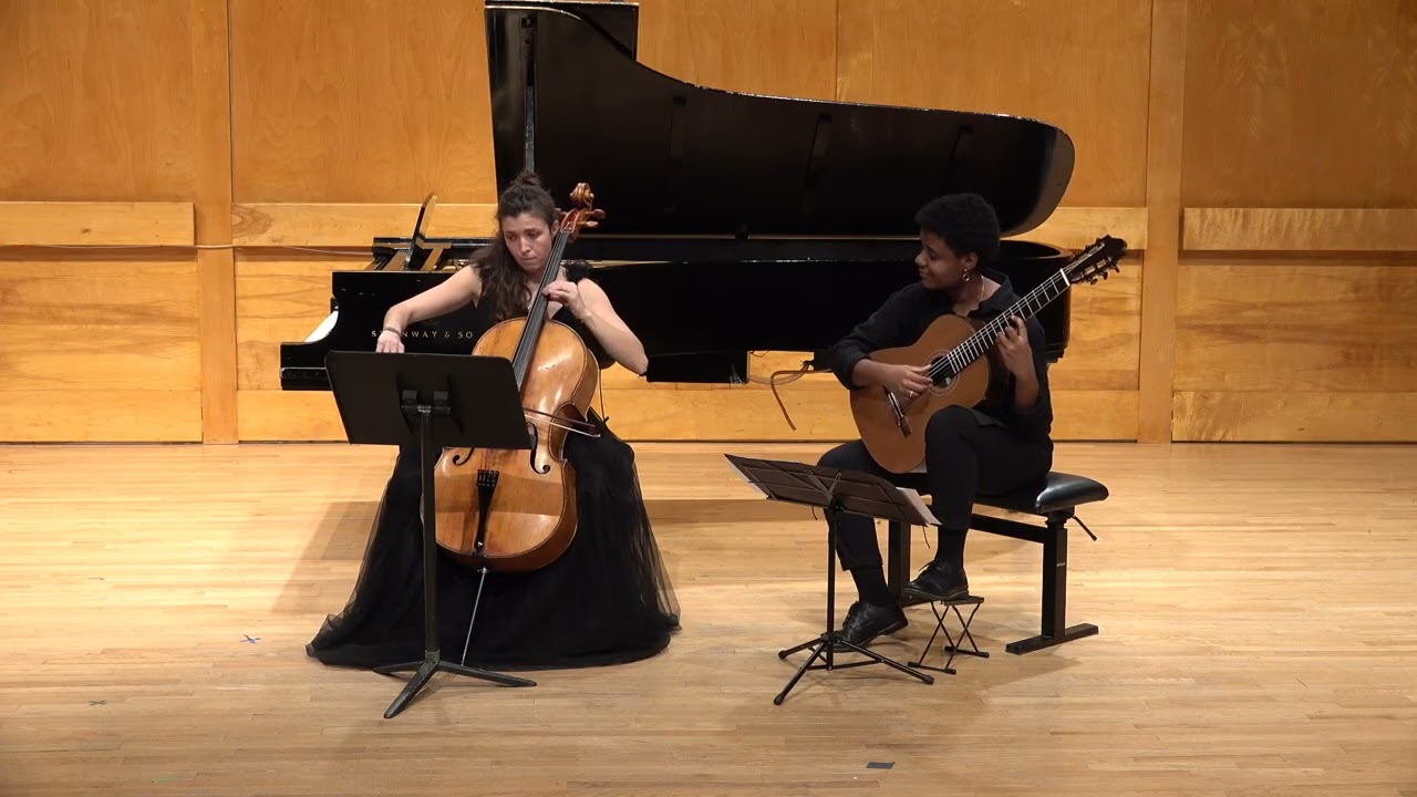 Sarah Ghandour, cello: Siete Canciones Populares Españolas (M. de Falla) - Stony Brook University