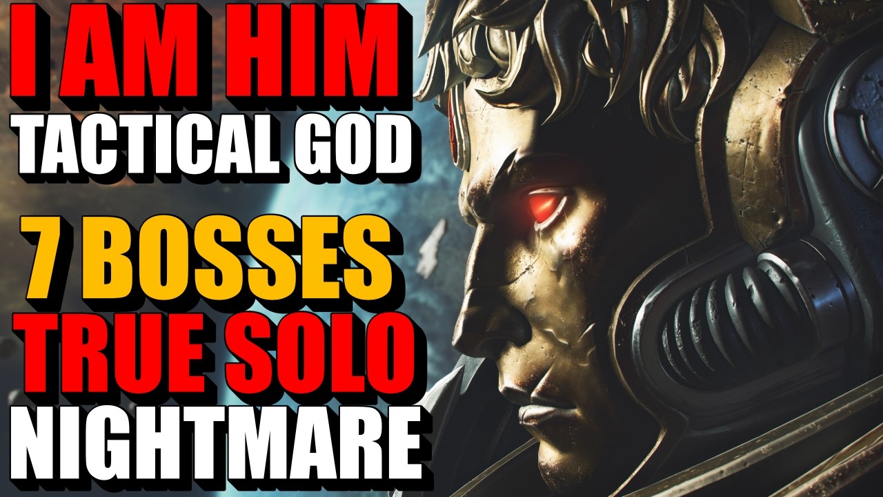 7 Boss True Solo Absolute PLUS–Tactical MELTS Hardest Challenge | Space Marine 2 | World First | QHD