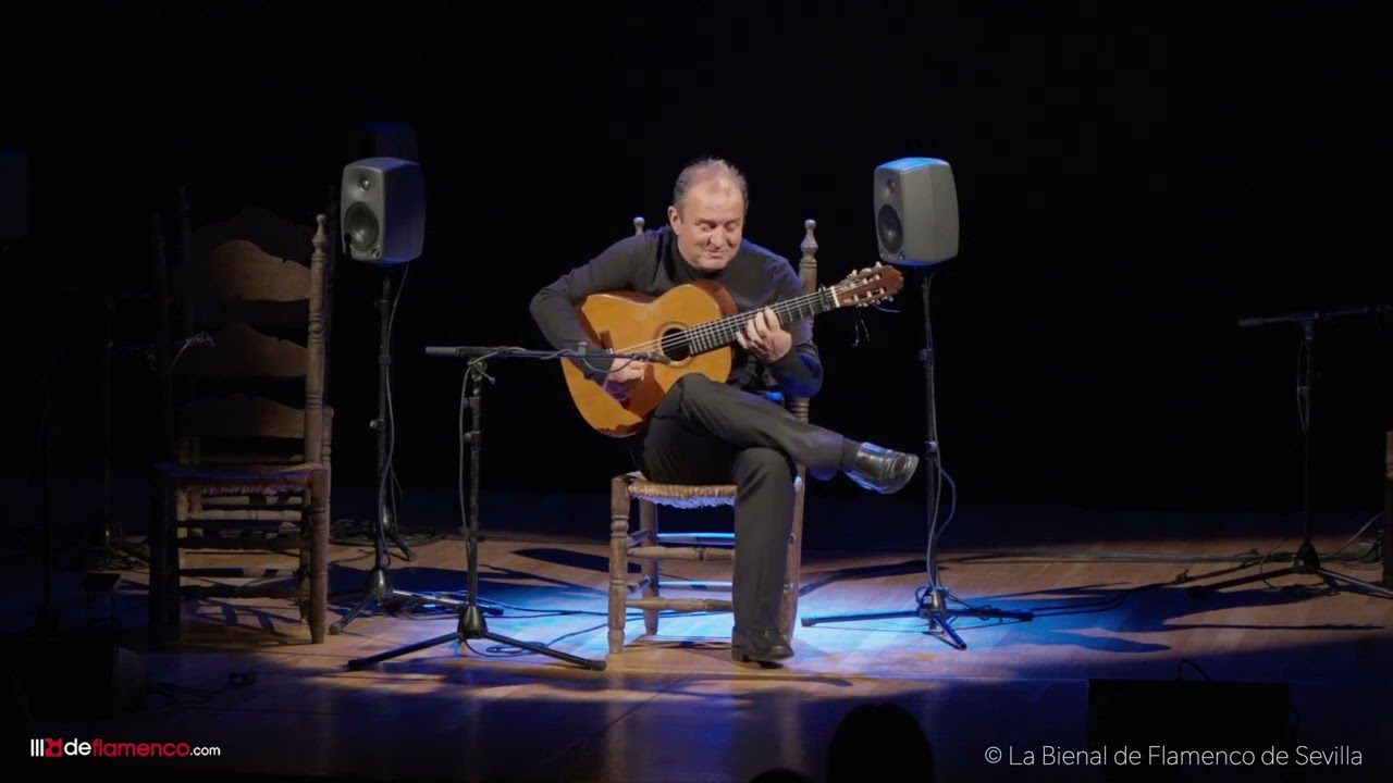 Gerardo Núñez   guitarra desnuda   La Bienal de Flamenco