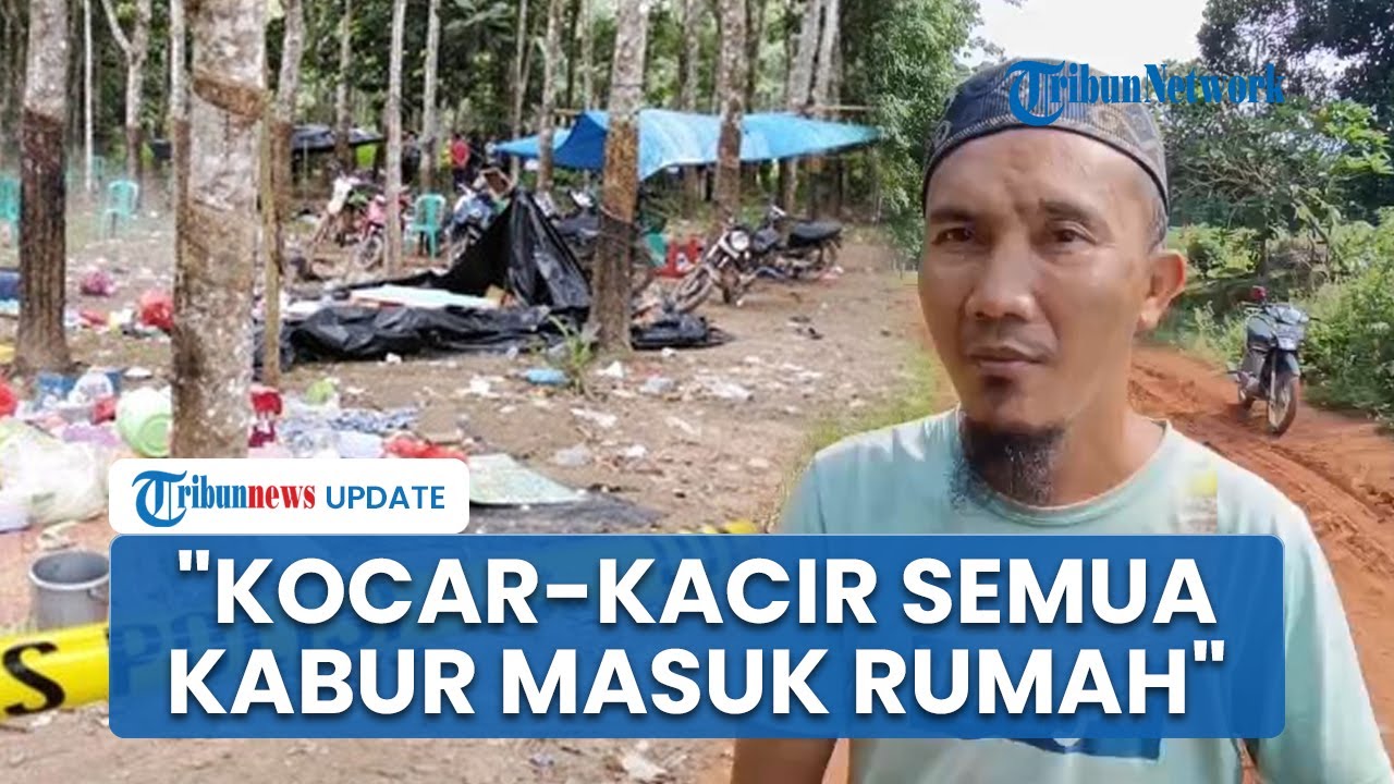 Kesaksian Warga Dengar Tembakan di Lokasi Judi Sabung Ayam Tempat Gugurnya 3 Polisi Way Kanan
