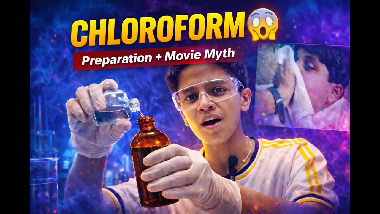 Preparation of Chloroform 🔥 | “Kidnapping Chemical?” Truth Explained | Class 12 NEB Chemistry