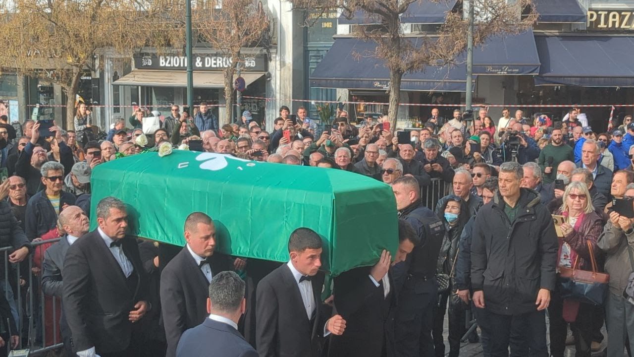 Η κηδεία του Μίμη Δομάζου