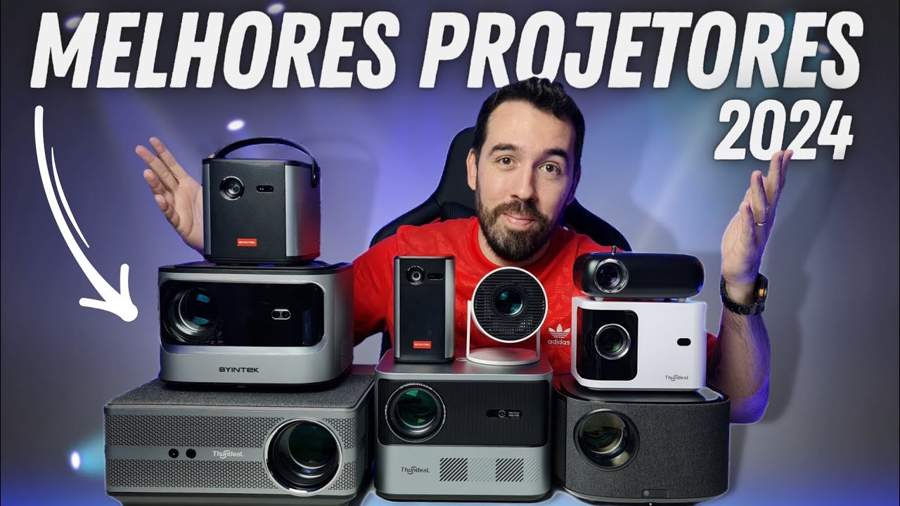 QUAL O MELHOR PROJETOR BOM E BARATO PARA 2024? - LISTA DOS MELHORES PROJETORES