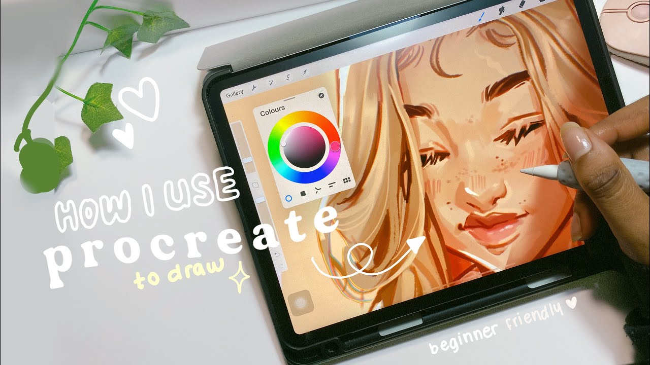 📎🧸🤍как я рисую в Procreate | мой процесс цифрового искусства ⁎⁺˳✧༚