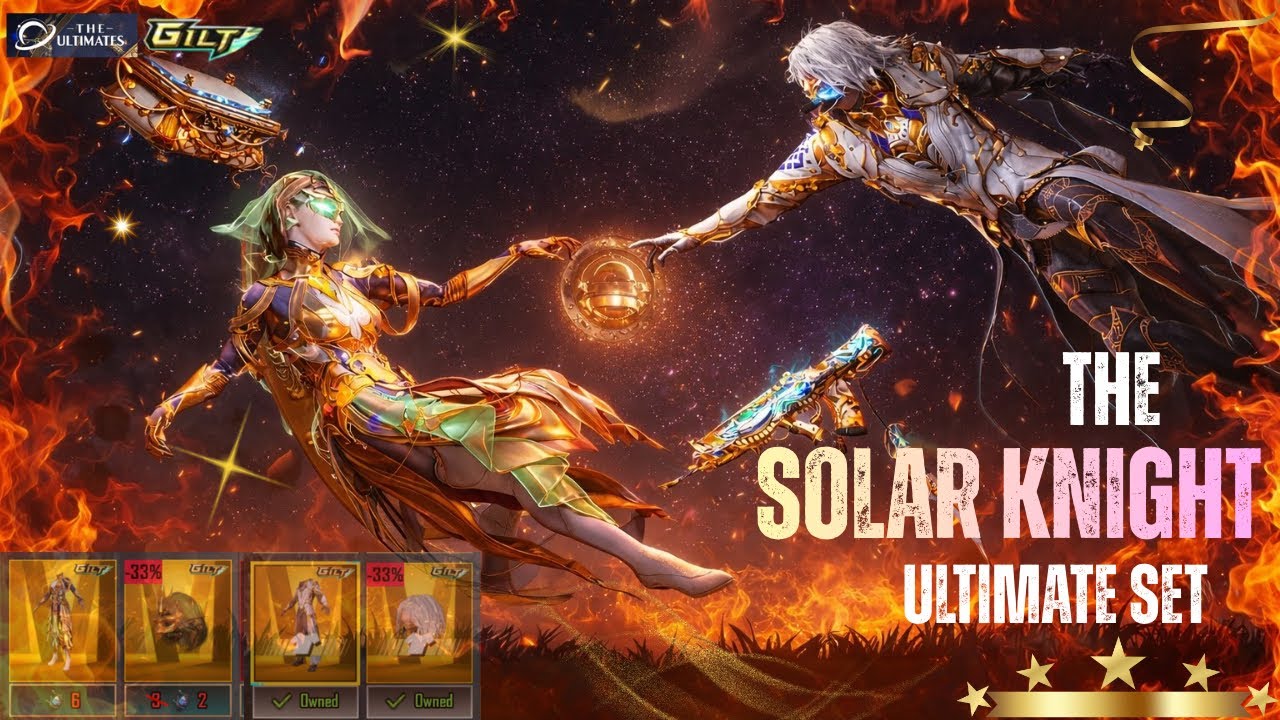 UNLOCKING The “SOLAR KNIGHT SET” From The Brand New “WITHERBLOOM”  Ultimate Set •BGMI•
