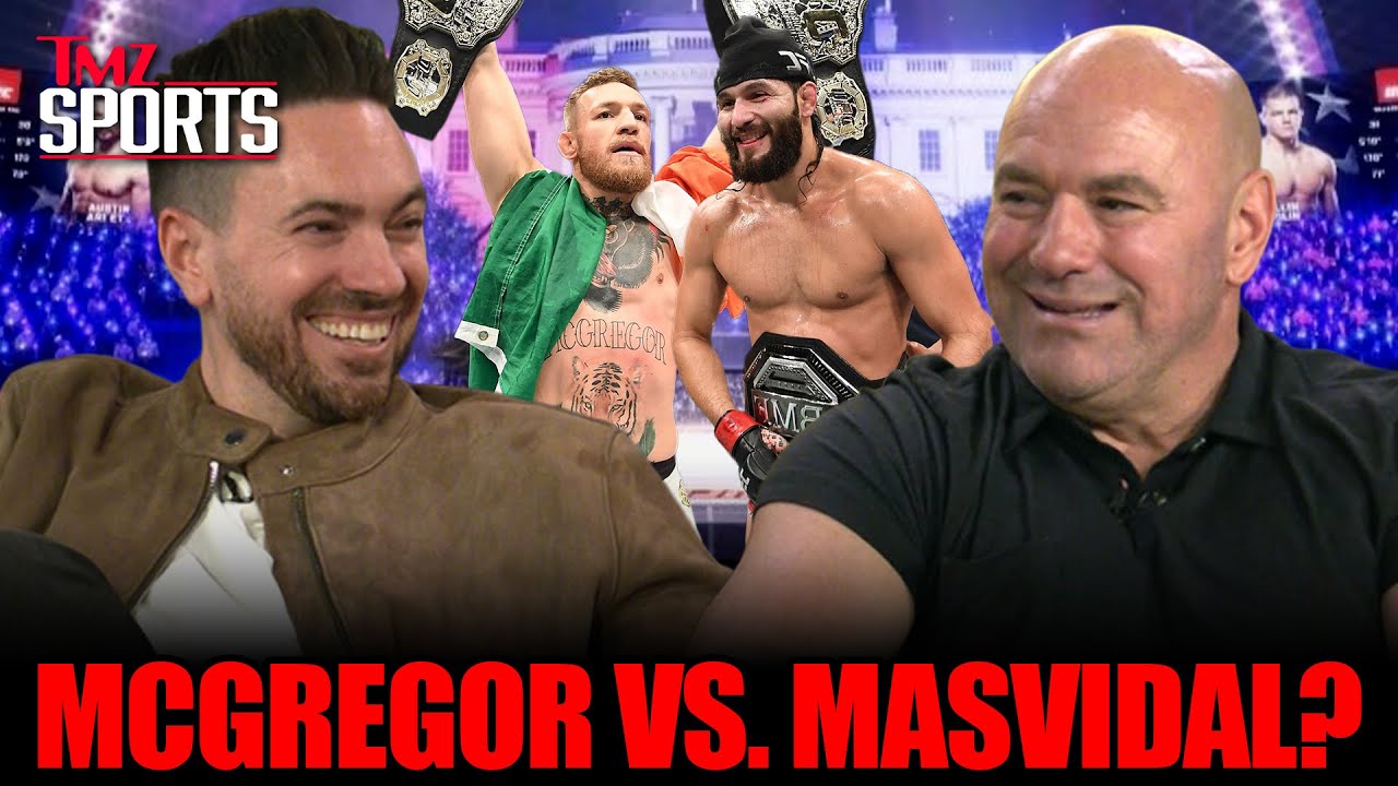 Dana White Opens Up On Potential McGregor vs. Masvidal White House Fight | TMZ Sports