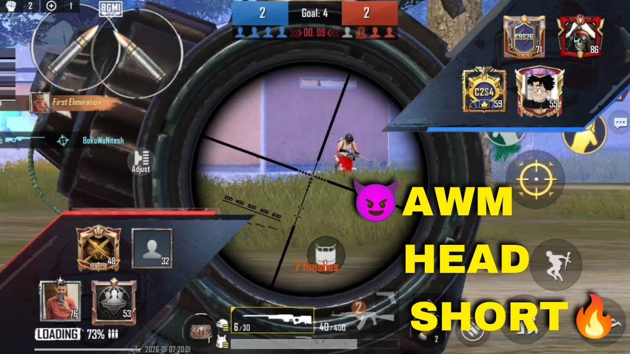 👑 AWM King of the Arena | BGMI Epic Kills & Headshots 🎯🔥
