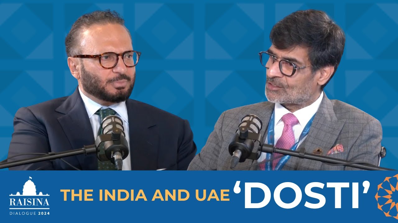 Anwar Gargash & Samir Saran on MBZ and Modi Friendship, UAE, India and the World Order