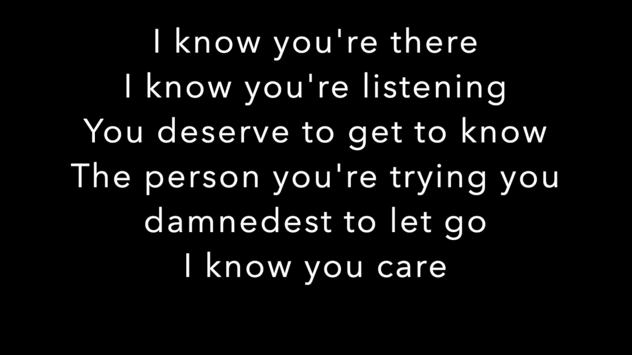 Hear Me Out Karaoke Track // 36 Questions