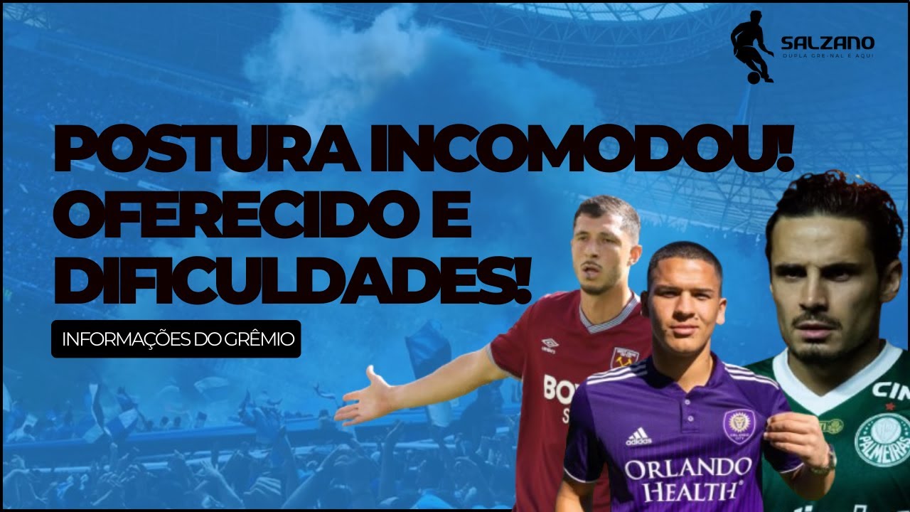 GRÊMIO: GUIDO RODRÍGUEZ! | CÉSAR ARAÚJO! | RAPHAEL VEIGA! | IRRITAÇÃO! | FATOR COMPLICADOR...